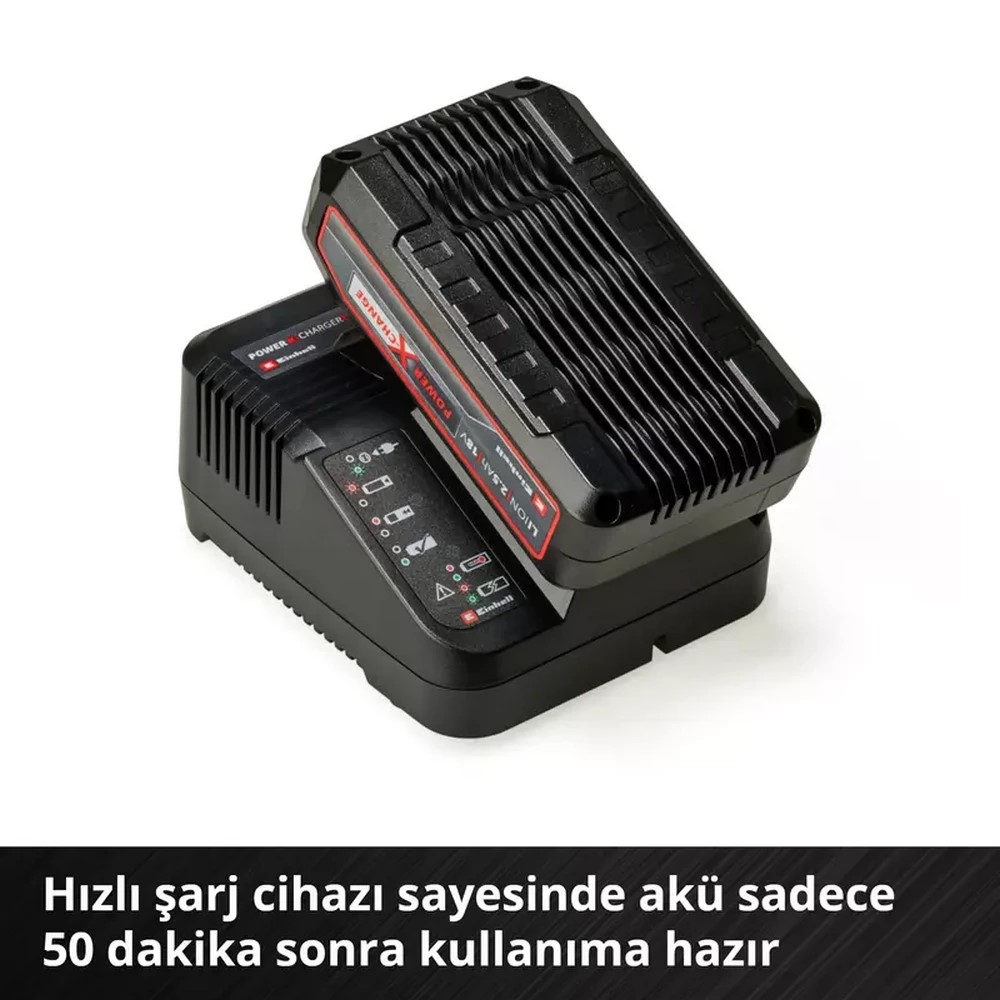 Einhell 18V 2,5Ah PXC Starter Kit Akü & Şarj Cihazı