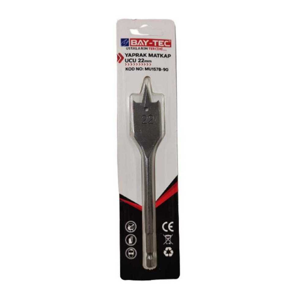 Bay-Tec Yaprak Matkap Ucu 22mm