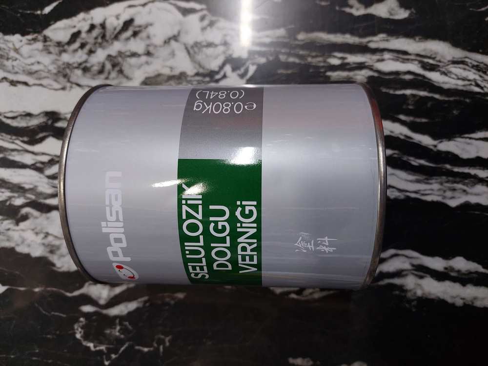 Polisan Selülozik Dolgu Verniği 0,84 l -0,80 kl