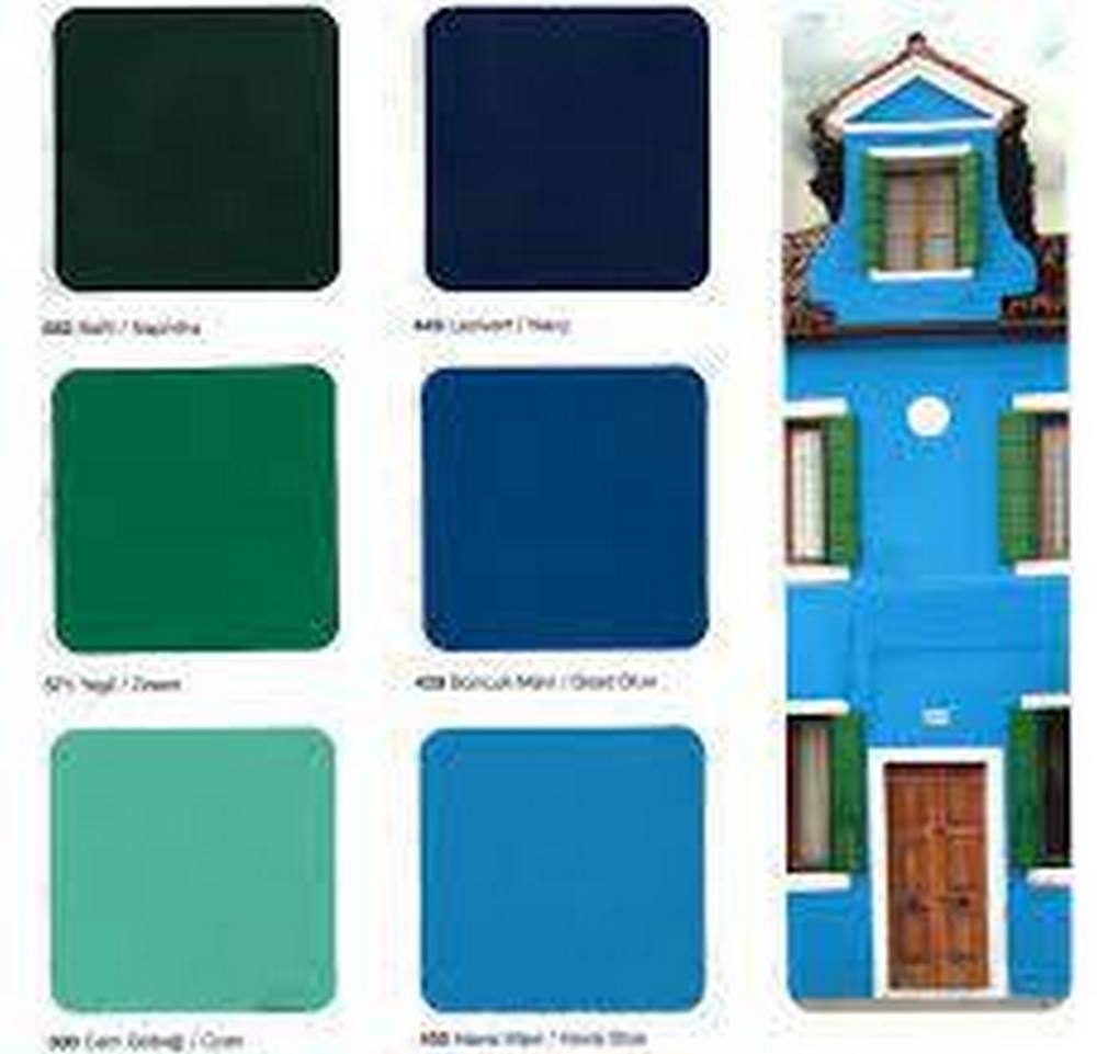 Polisan Primera Parlak 2,5l Boncuk Mavi Yağlı Boya