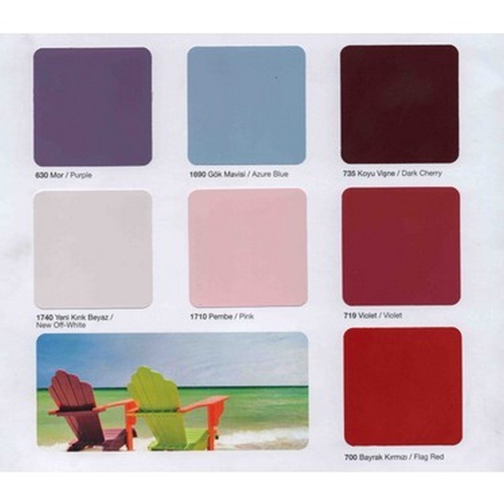 Polisan Primera Parlak 2,5L Koyu Vişne Yağlı Boya