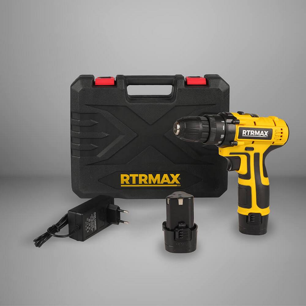 Rtrmax RTM332 Şarjlı  Matkap Lı-On 12v/1,5A 