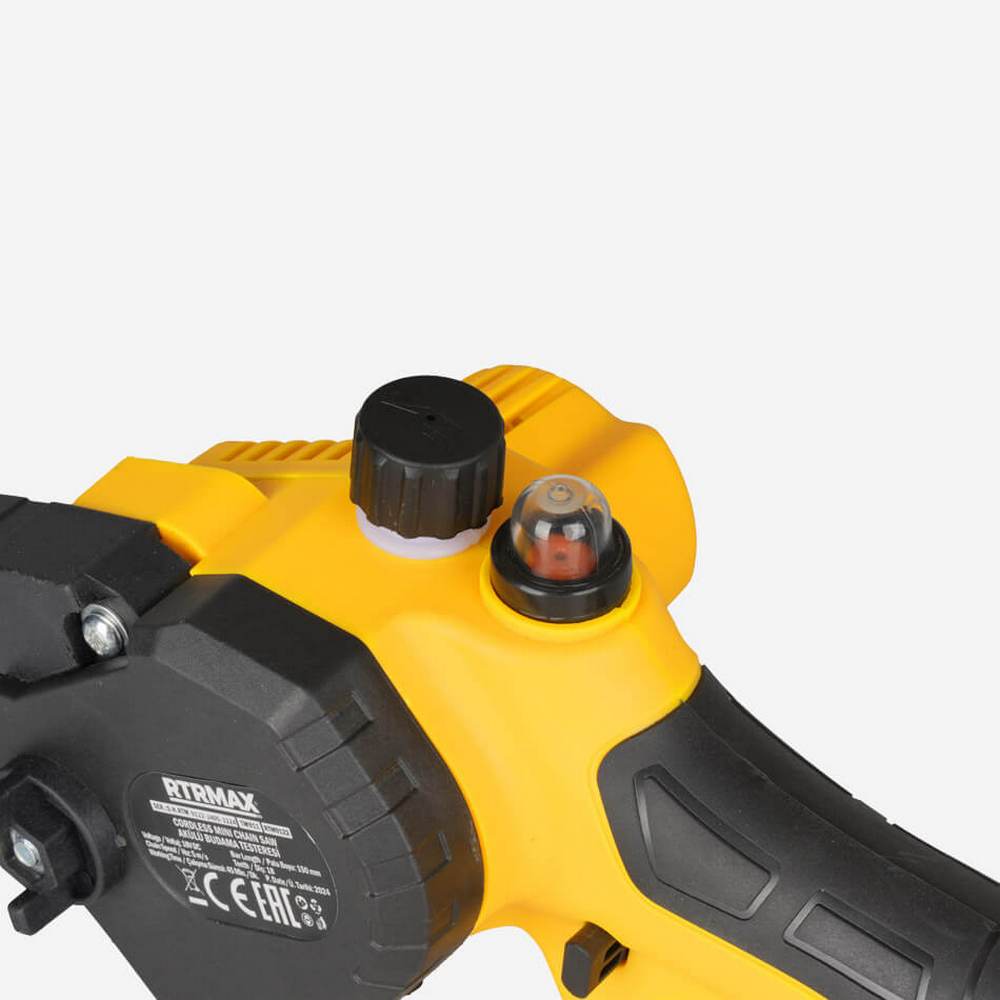 Akülü Budama Testeresi RTM9122 150mm Kömürsüz 18v 2x2 ah Pvc Çantalı Rtrmax