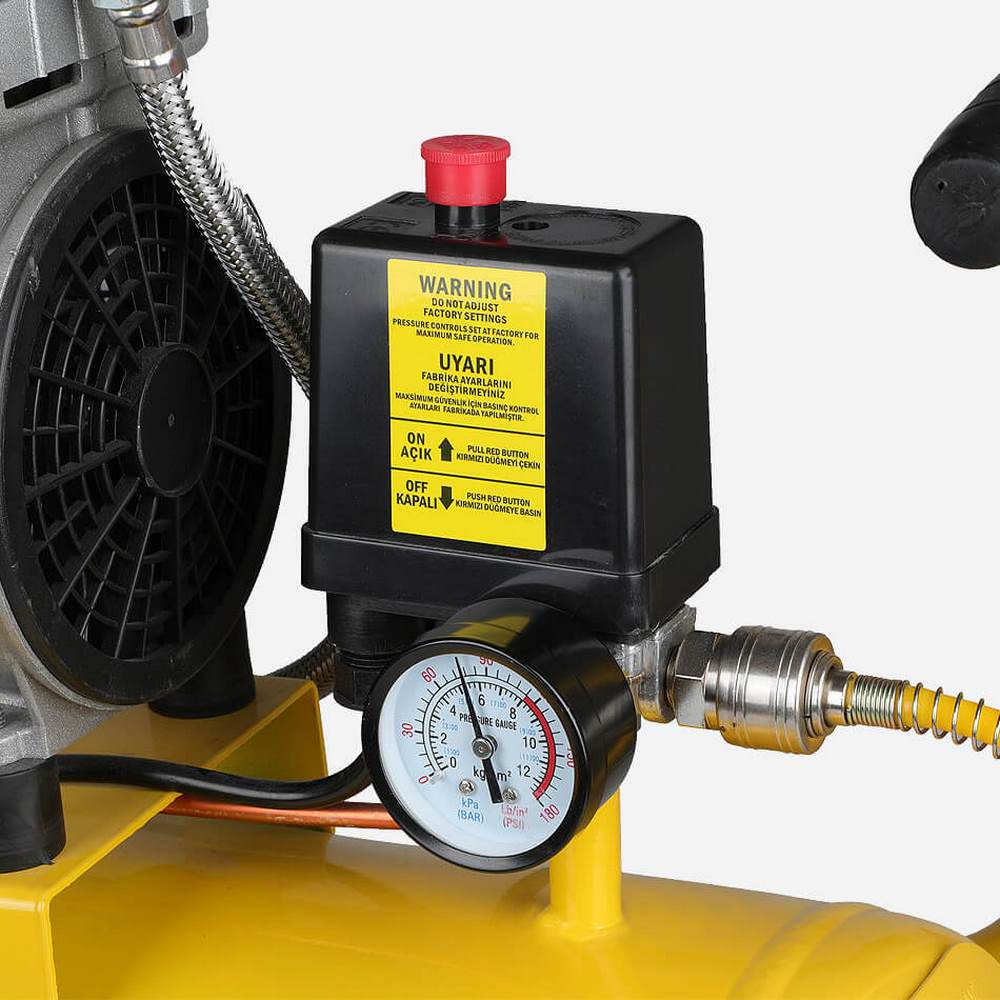 Rtrmax RTM732 Sessiz Hava Kompresörü 24 Litre