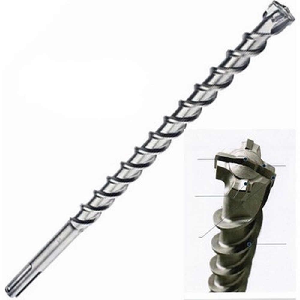 TODRİL Sds-Max Delici Uç 32X570 mm 4 Elmaslı