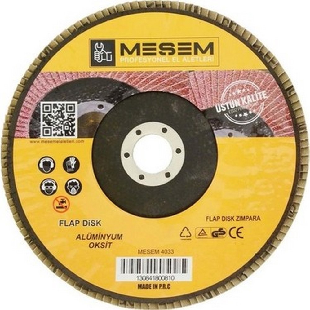 Meşem Plap Disk Zımpara 80 Kum 115mm