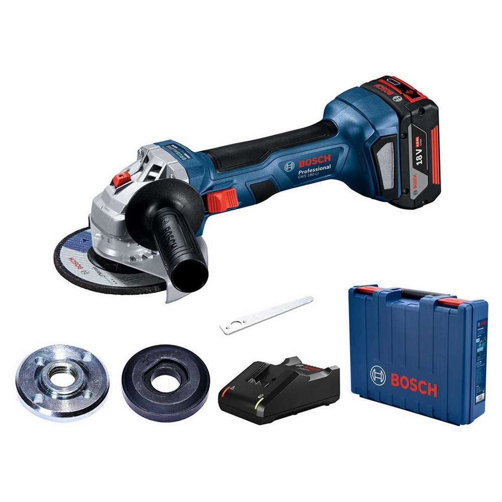 Bosch Akülü Avuç Taşlama GWS 180-LI 4.0Ah