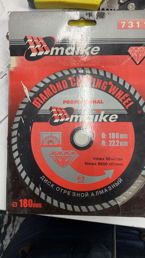 Maike 180 mm  Turbo Elmas Testere H:22.2mm