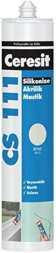 Ceresit CS111 Akrilik Mastik Whıte- Beyaz