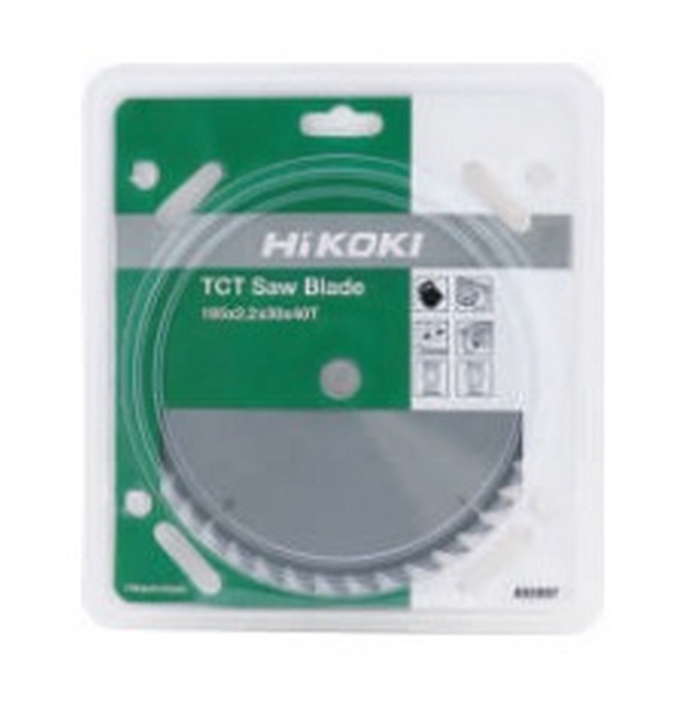Hikoki 402087 185X30/20 mm 40 Diş  Ahşap Daire Testere Eko