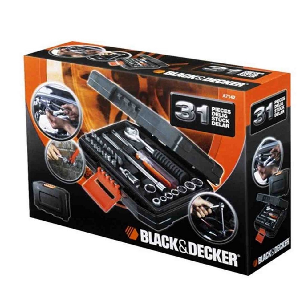 Black&Decker A7142-XJ 31 Parça Lokma Seti
