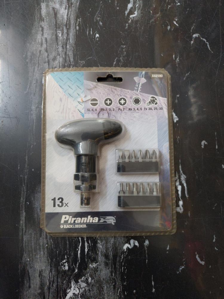 Black & Decker Piranha 13 Parça Bits Tornavida Set