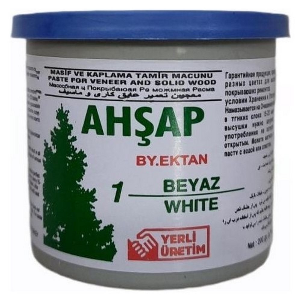 Ahşap Macun Beyaz By.Ektan