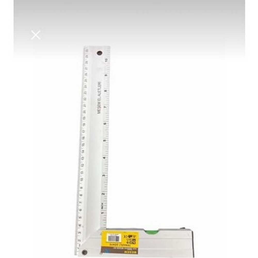 Meşem Terazili Gönye 400mm