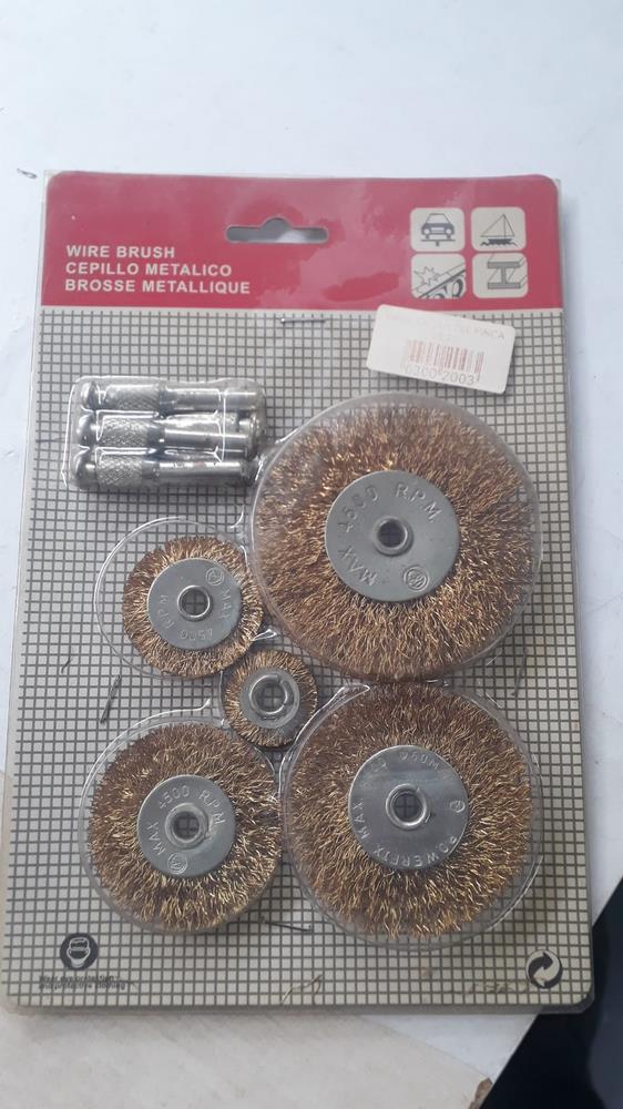 Wıre Brush Tel Fırça Seti