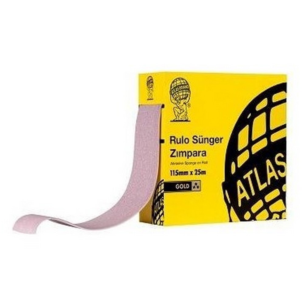 Atlas Rulo Sünger Zımpara P180 1 mt
