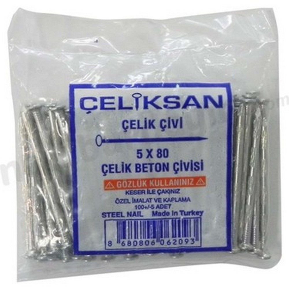 Çelik Çivi 5X80 paket