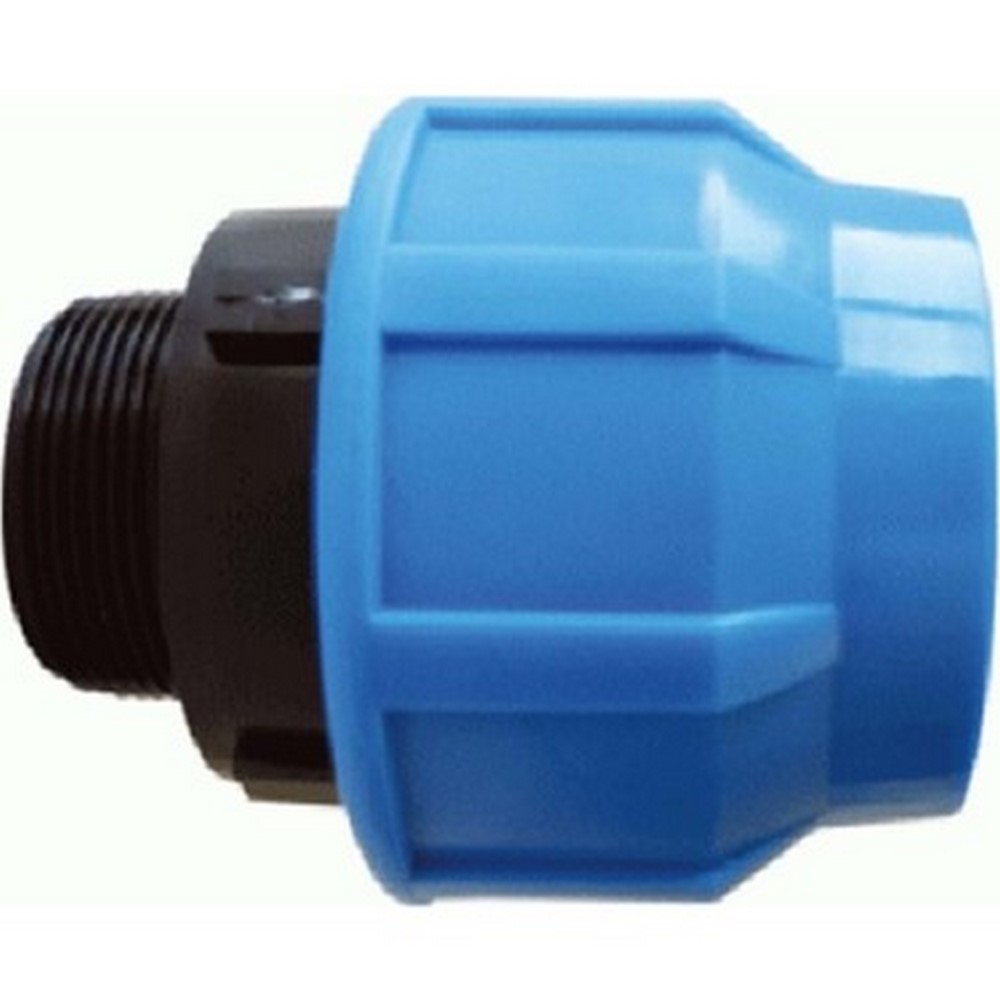 Mavi Seri Dıştan Dişli Adaptör Erkek 40 x 1 1/4