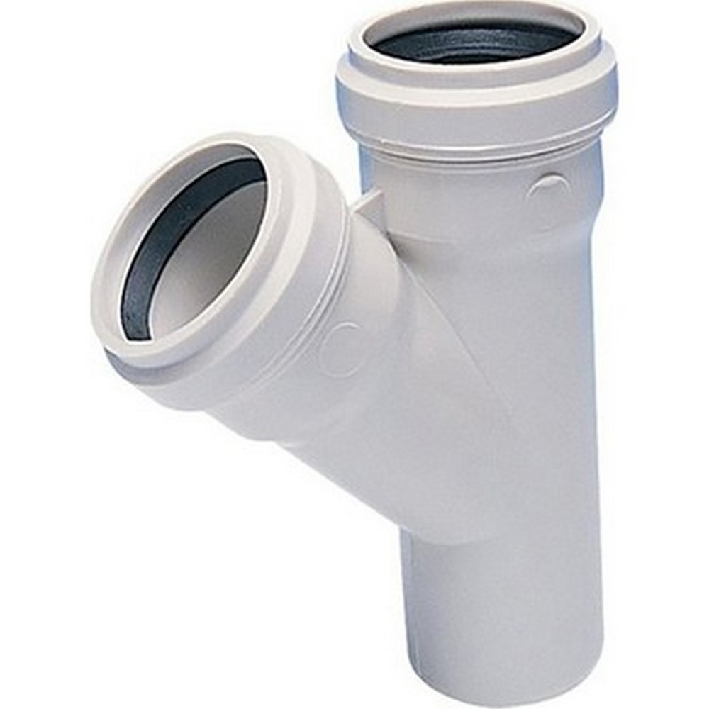 Pvc Tek Çatal 75/50