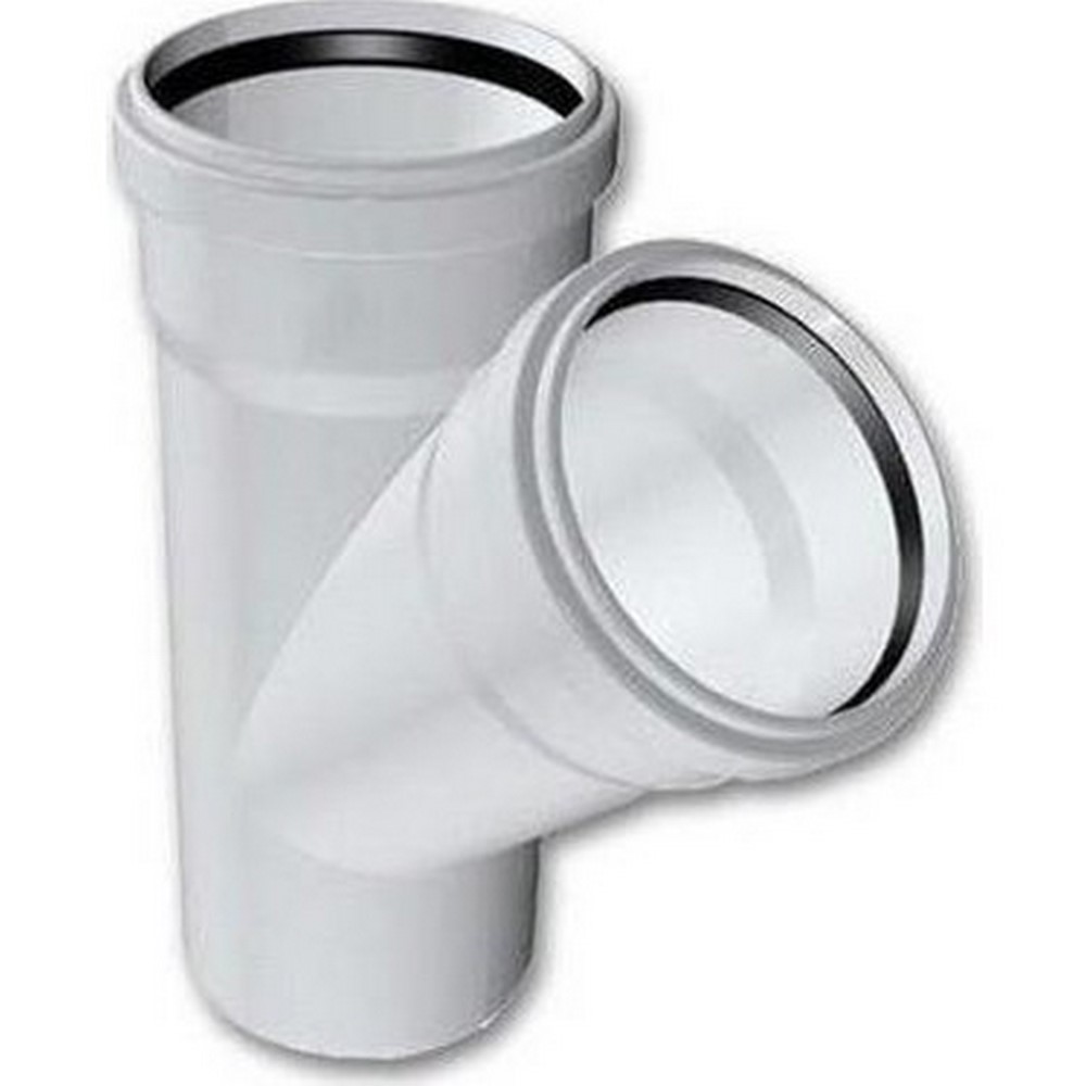 Pvc Tek Çatal 75/75