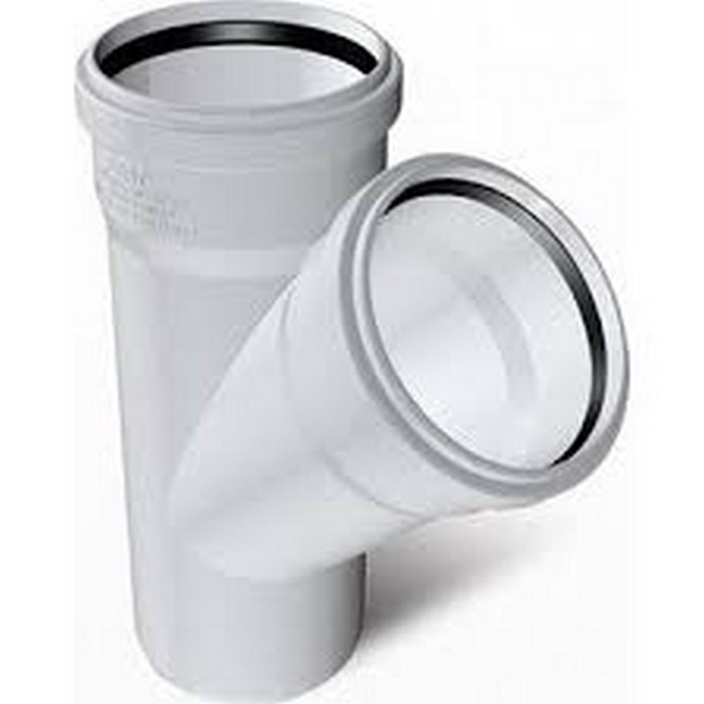 Pvc Tek Çatal 110/110
