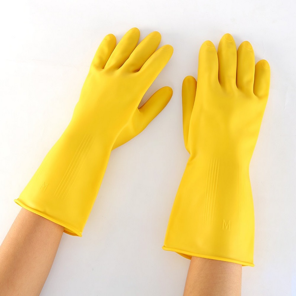 Luvas Sarı Latex Eldiven
