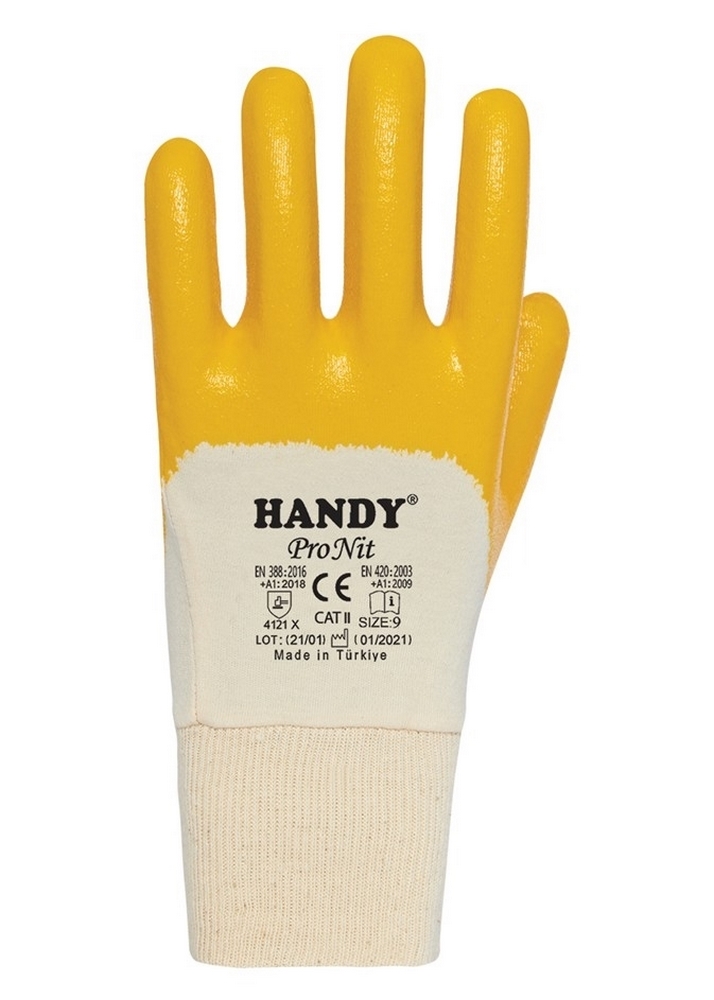 HANDY PRO-NİT SARI ELDİVEN NO 9