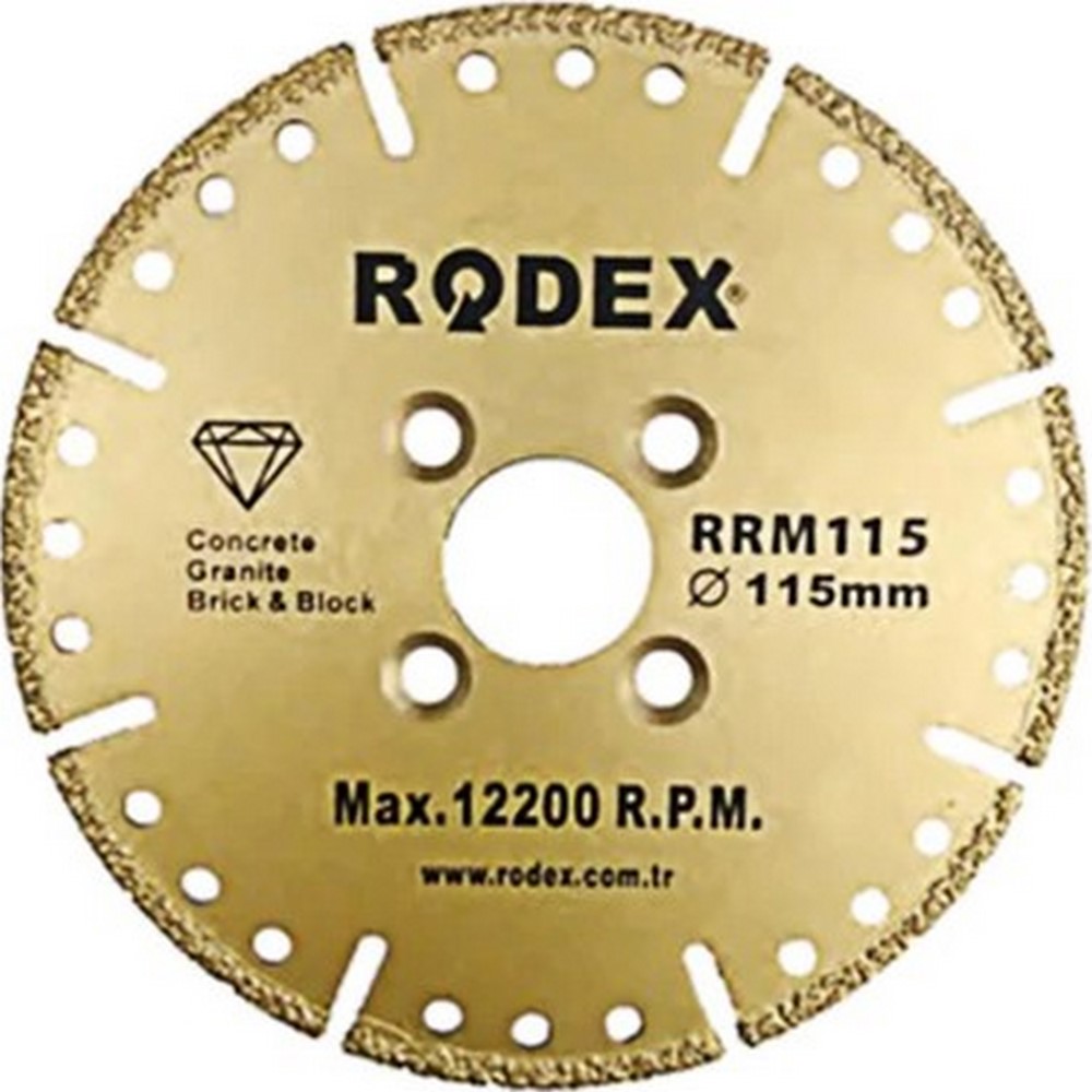 Rodex RRM115 115 mm Multi Elmas Kesme Diski (20/120)