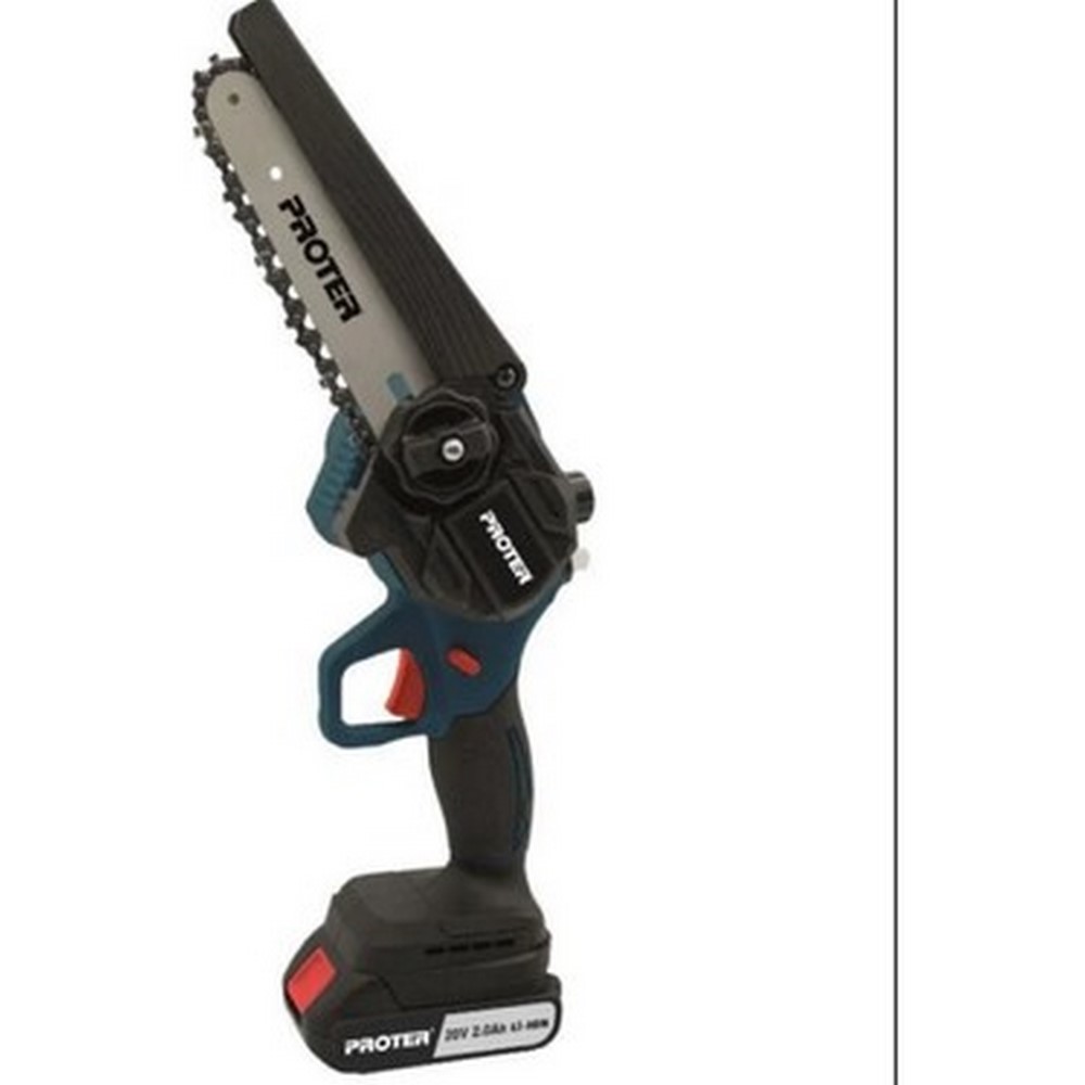 Proter PST115ST  20.0V 2.OAh Li-On Şarjlı Zincirli Budama Testeresi Kömürsüz Yağlı
