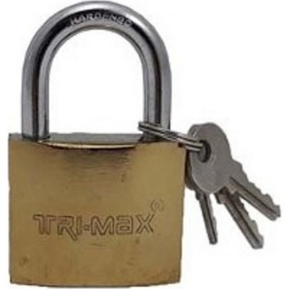 Trimax Asma Kilit Sarı 38mm