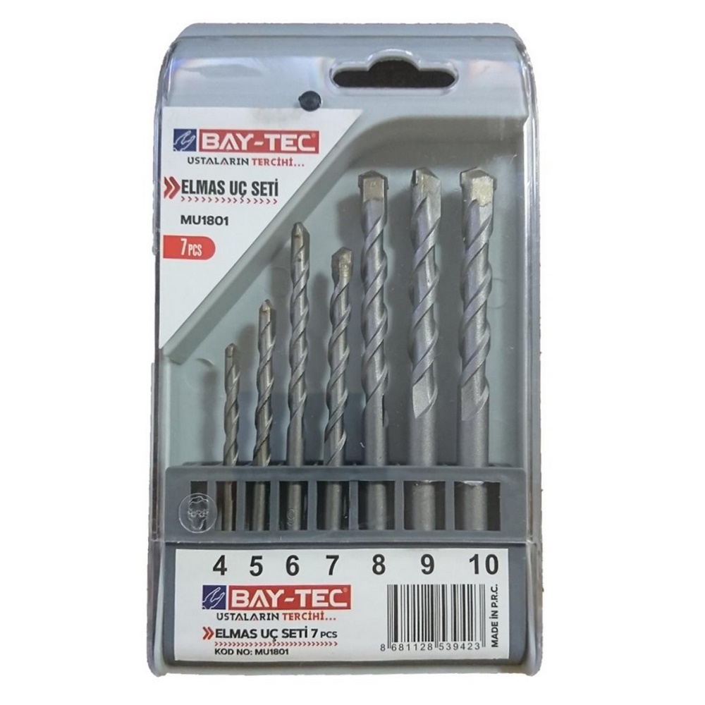 Bay-Tec Elmas Uç Seti 7 pcs