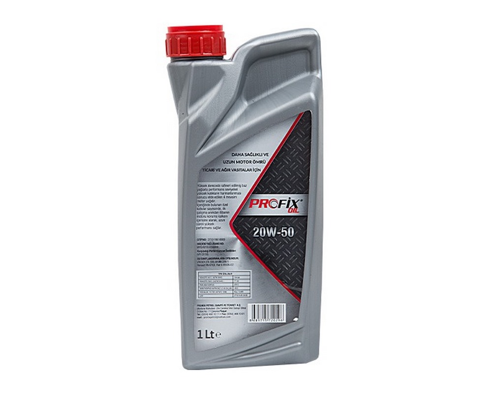 Profix Oil 20w-50 Motor Yağı 1lt