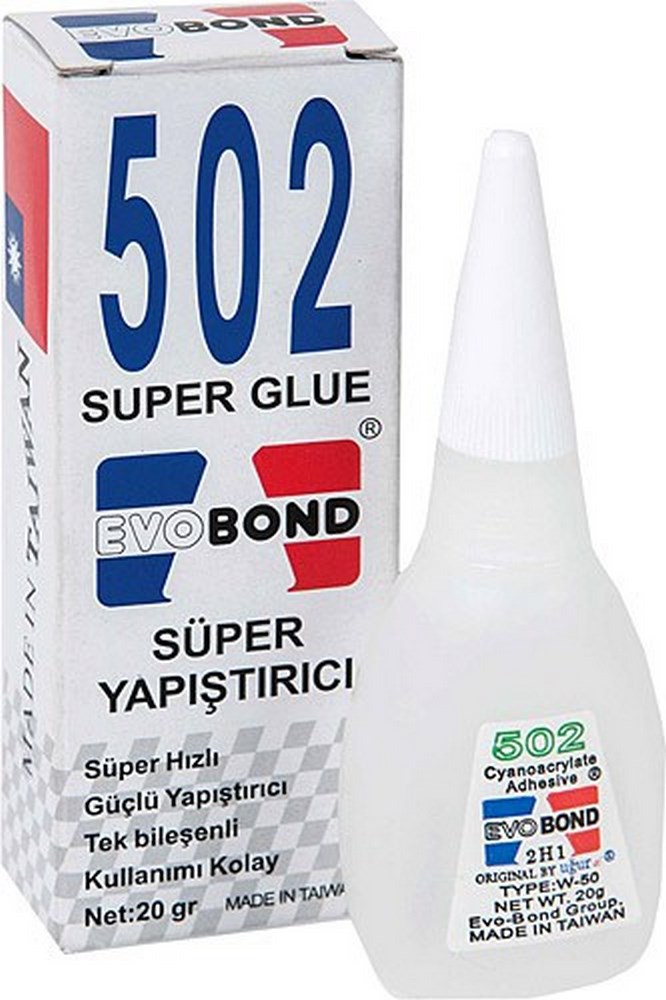 Evobond 502 Süper Yapıştırıcı 20gr