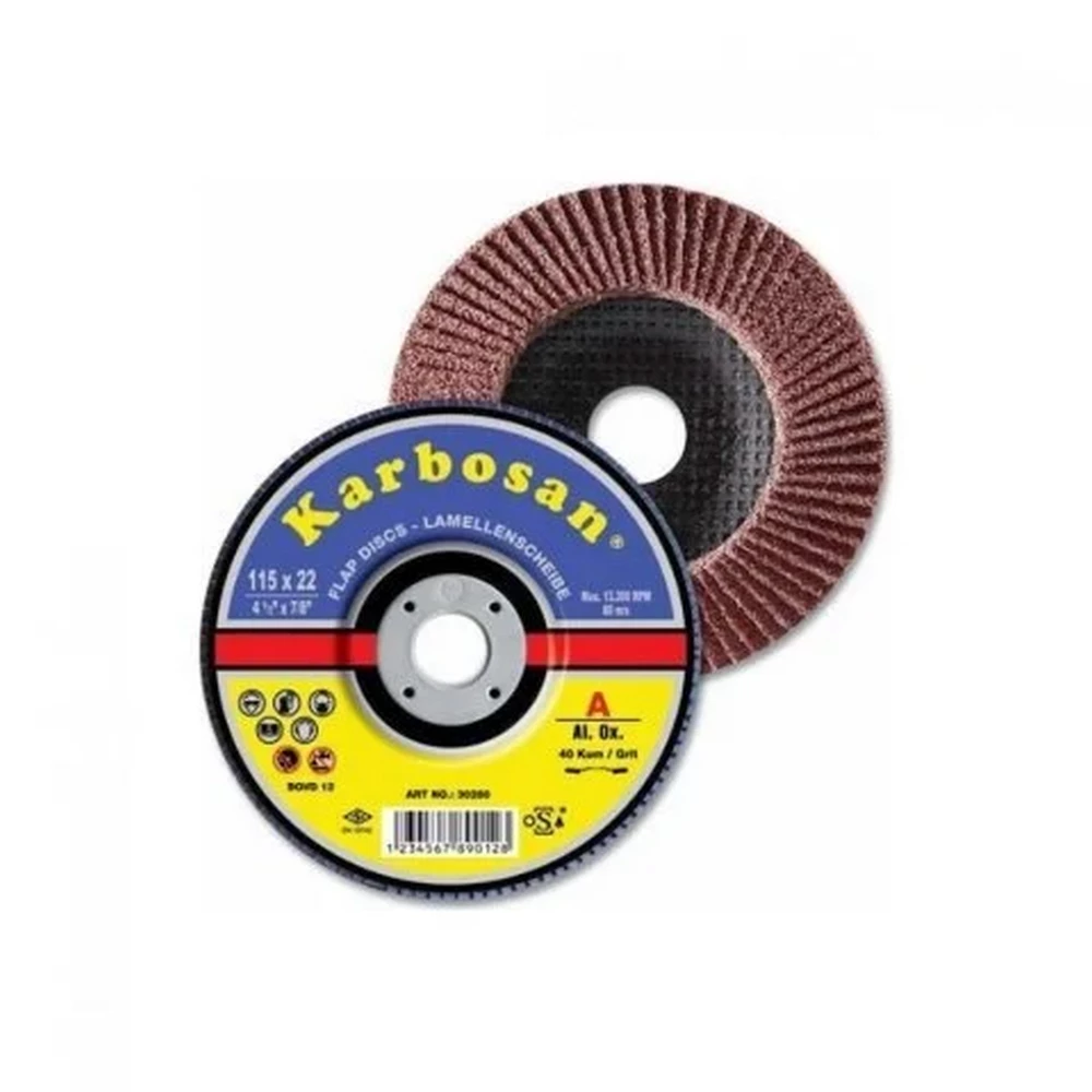 Karbosan Disk Zımpara 180x16