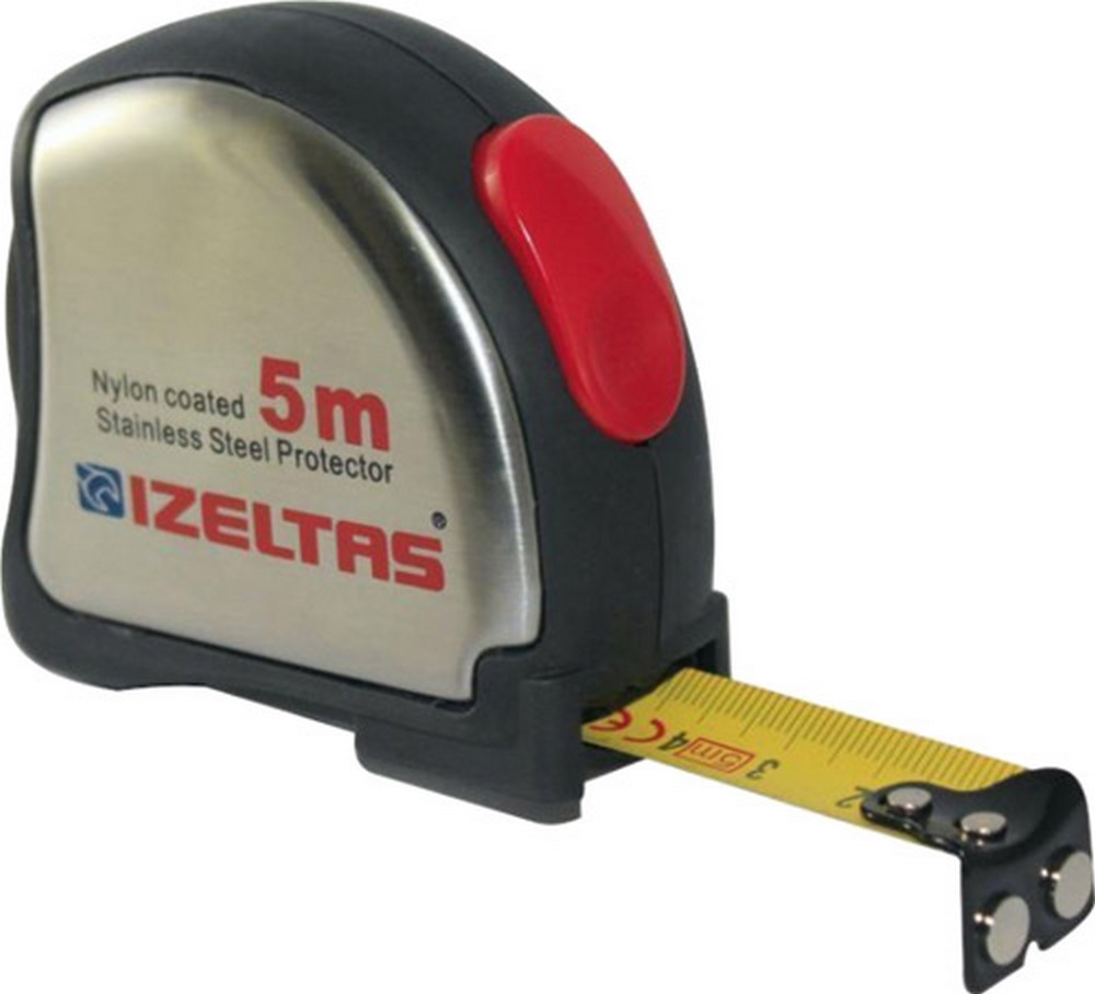 İzeltaş Krom Şerit Metre 5mt