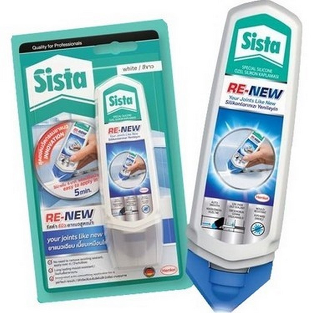 Sista Re-New Özel Silikon Kaplaması Beyaz-White