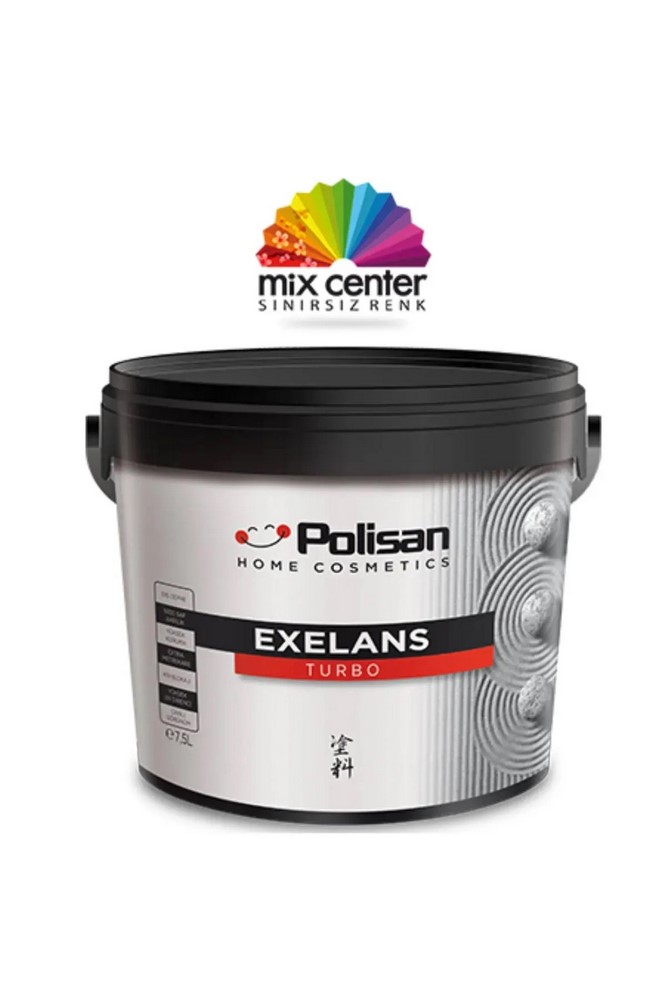 Polisan Exelans Turbo Yarı Mat Beyaz 15l