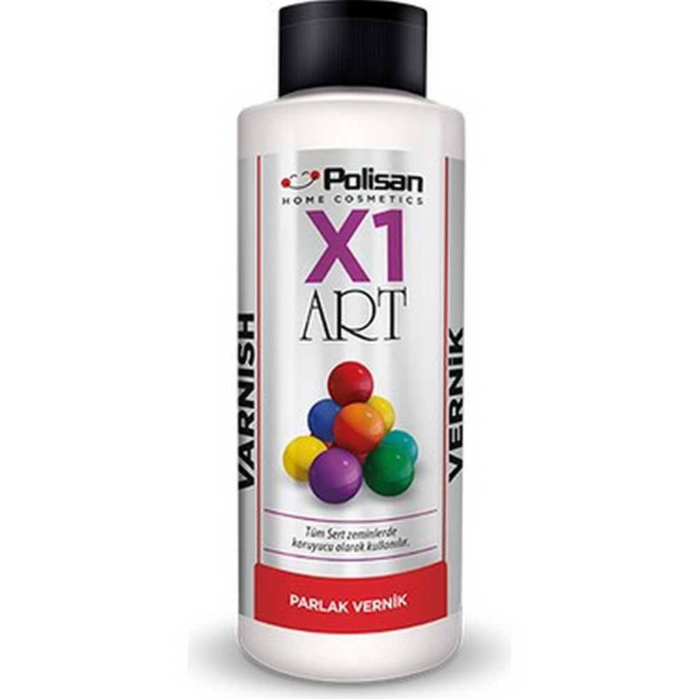 Polisan X1 Art Parlak Vernik 120ml