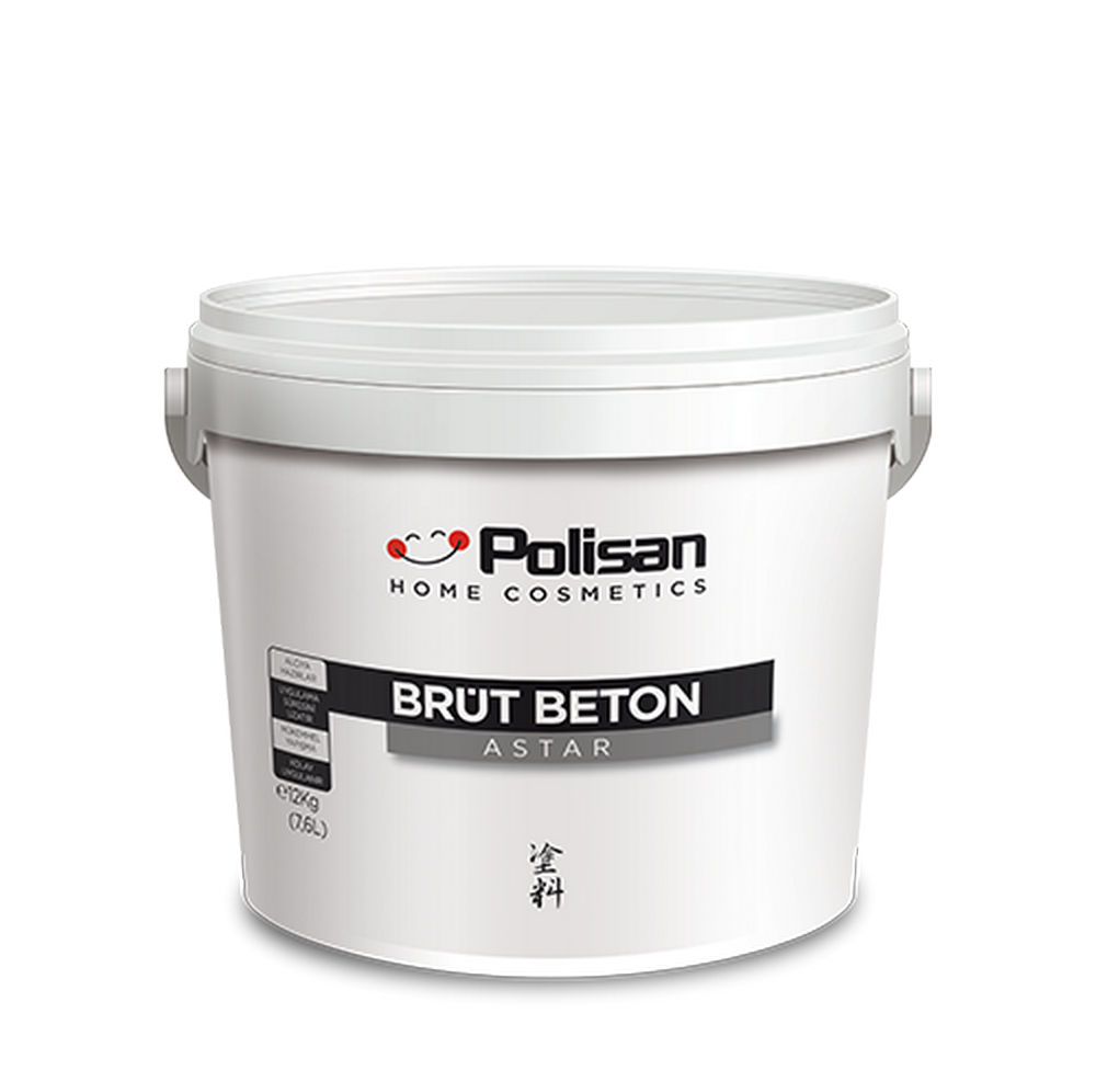 Polisan Popüler Plastik Bürüt Beton Astarı  12 kg