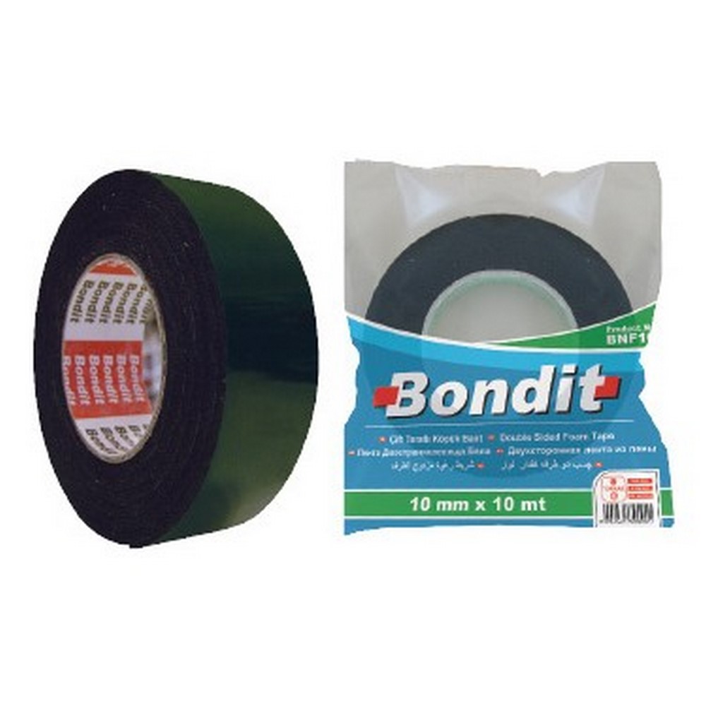 Bondıt BNF25 Çift Taraflı Köpük Bant 25 mm 10 mt 