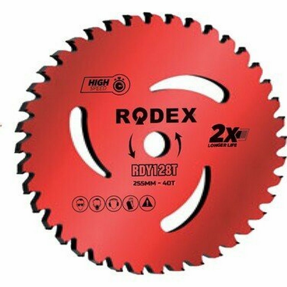 Rodex RTS 40210 Ağaç Testeresi 210mm x 40t (5/10/50)