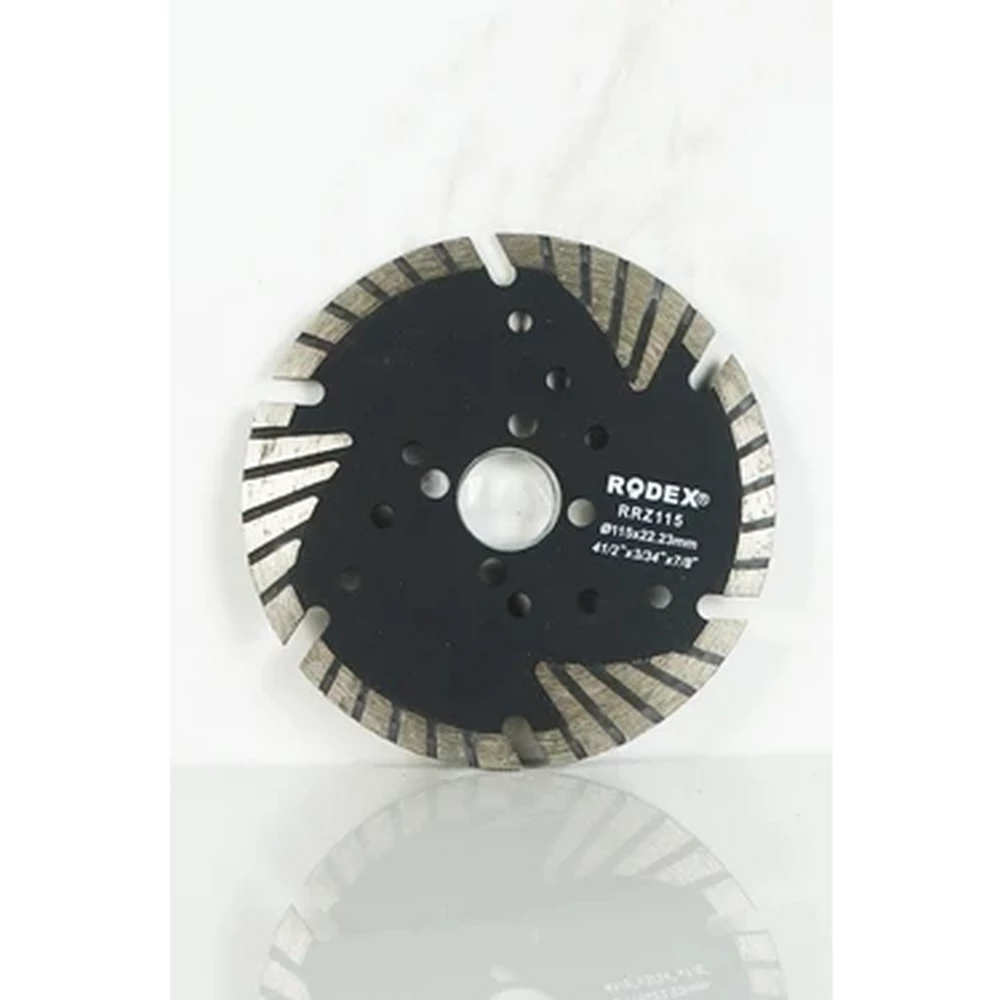 Rodex RRZ115 Turbo Elmas Testere Profect Segment 115mm (5/20/100)