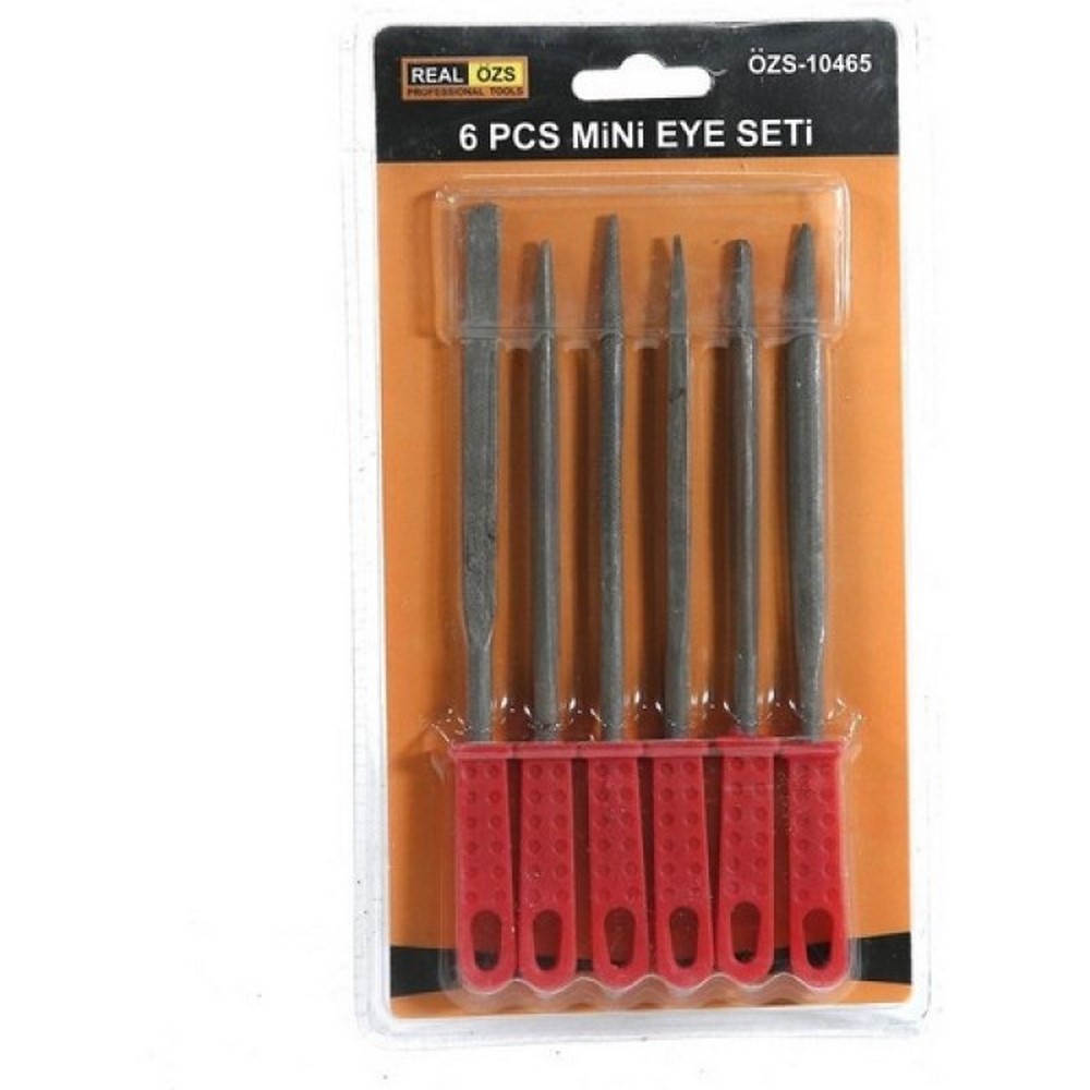 Real Özs 6 Parça Mini Eğe Seti  ÖZS-10465