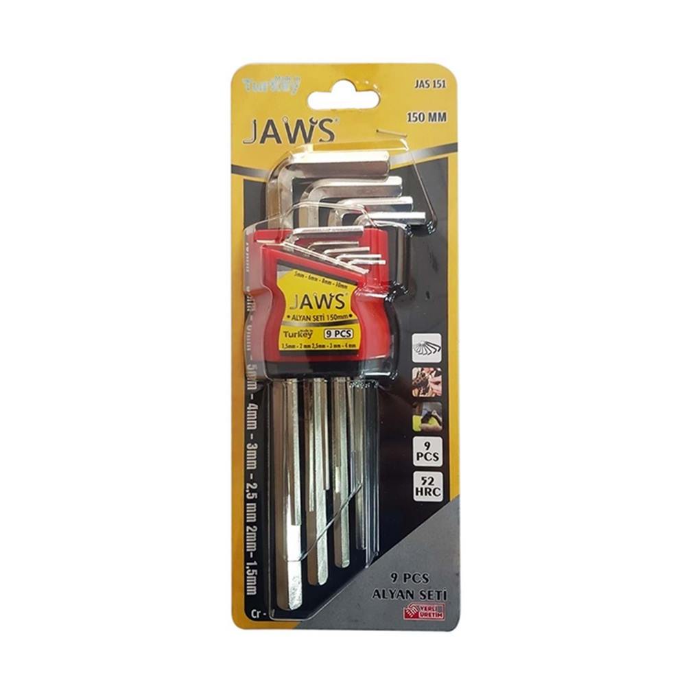 Jaws Alyan Seti 150 mm 9 Parça