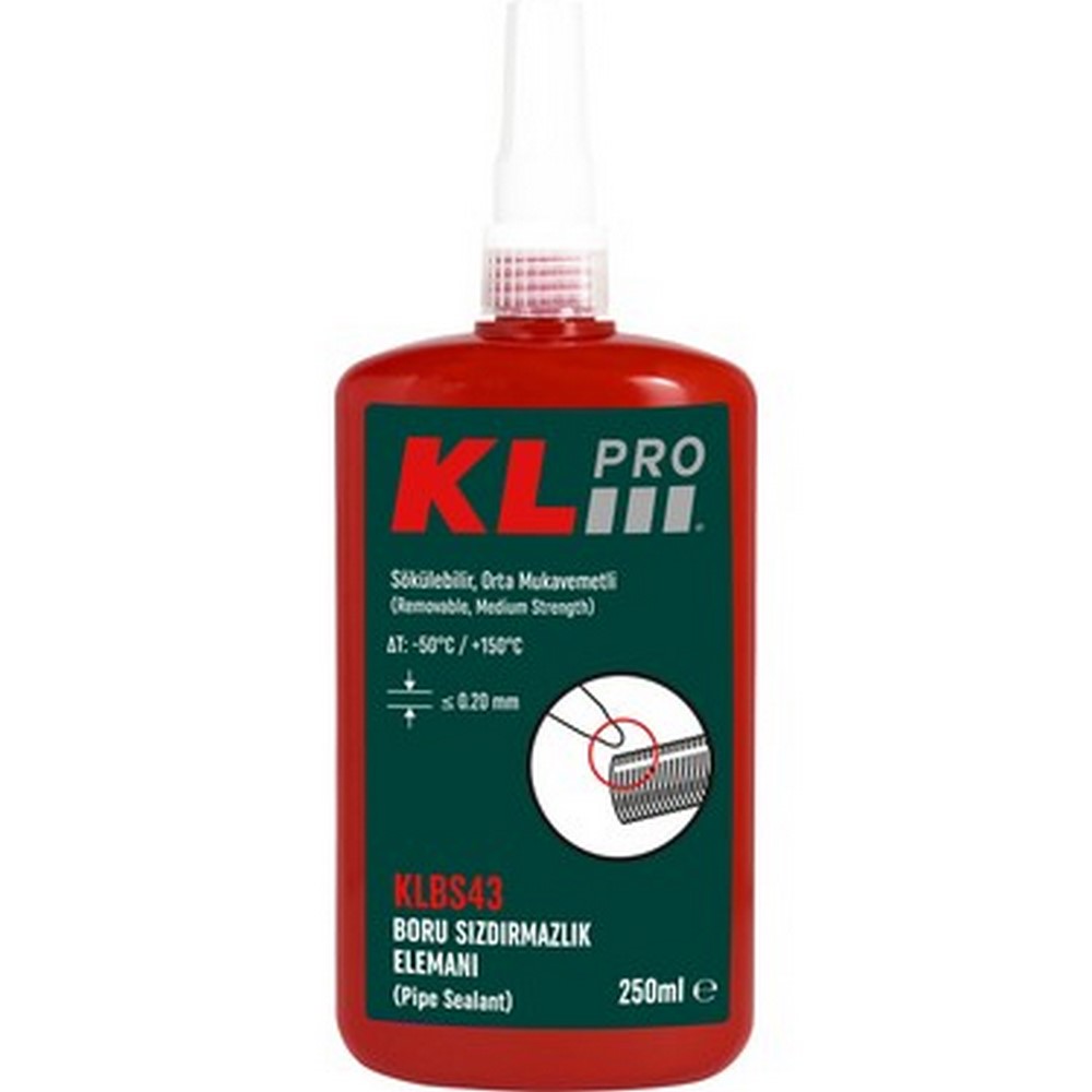 Klpro Kimyasal KLBS43-250 250 ml Boru Sızdırmazlık Elemanı