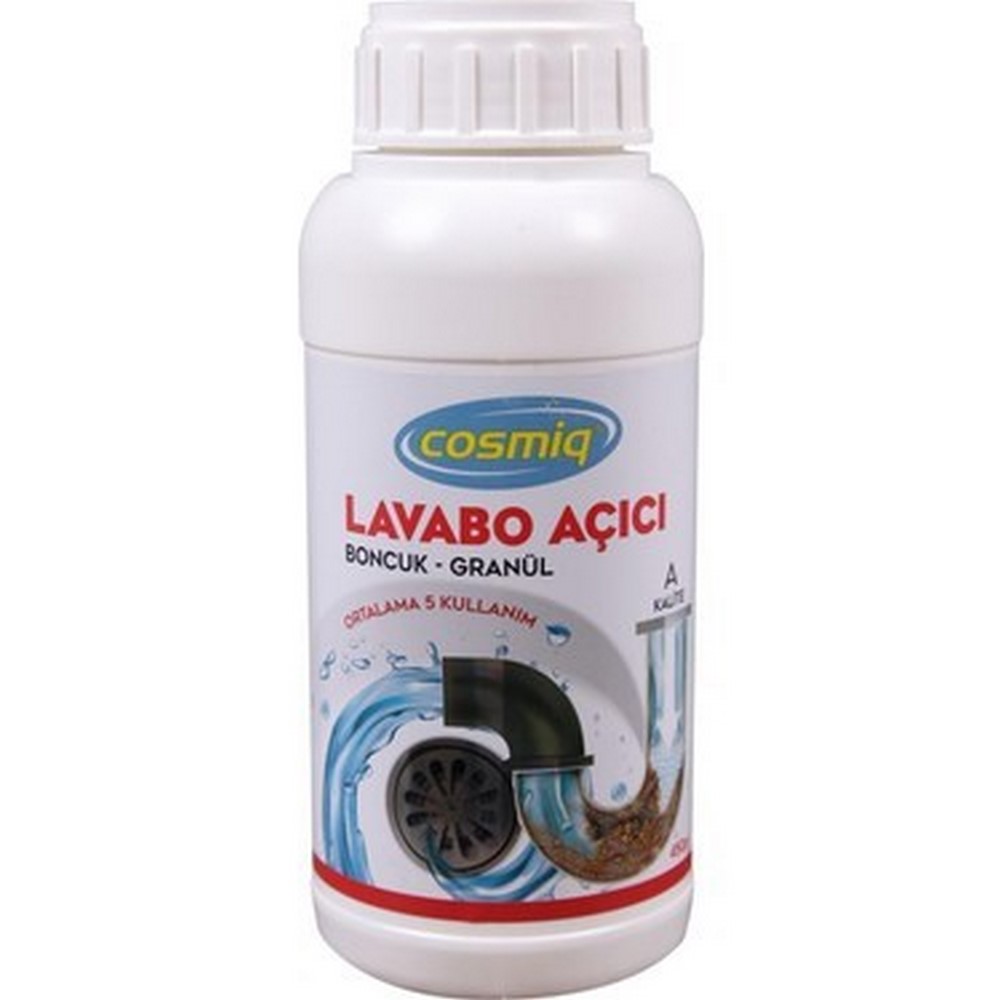 Cosmiq Lavabo Açıcı Boncuk Granül 450 gr